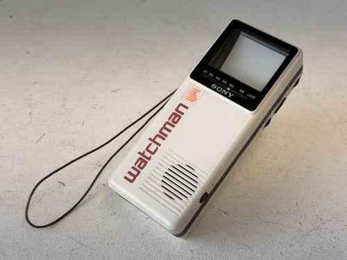 Sony watchman flat b w - watchman,