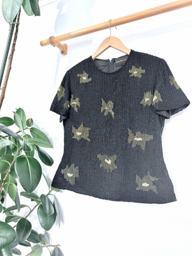 Vintage 80s gina bacconi silk - 80s,