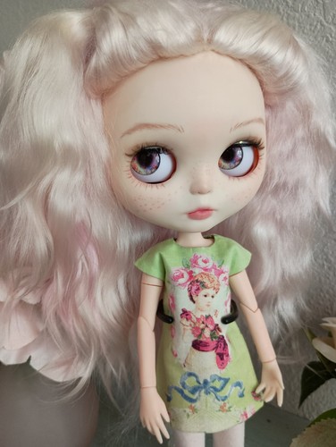 Custom blythe doll ooak - doll,