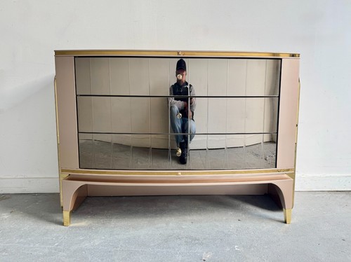Large italian style mirrored - style,