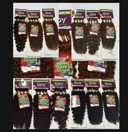 Women deep wave bulk hair - bulk,