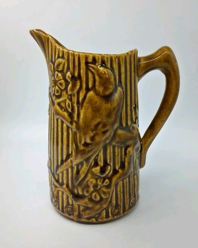 Majolica style jug pitcher - majolica,