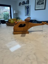 Handcrafted Wooden Helicopter.