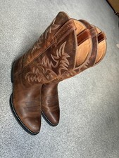 Ariat Cowgirl Boots Cowboy Boots Round Toe Brown Ladies’ Size UK8.5
