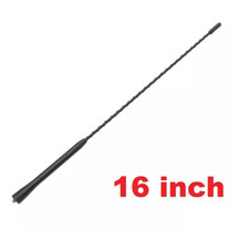16" inch Antenna Black Rubber