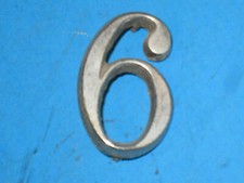 Original Jaguar XJ6 Series 1 & 2 "6" Boot Badge BD38856 Vintage used    5w6