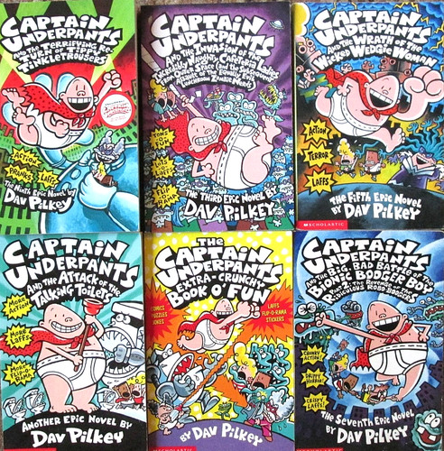 Captain underpants books - captain, by