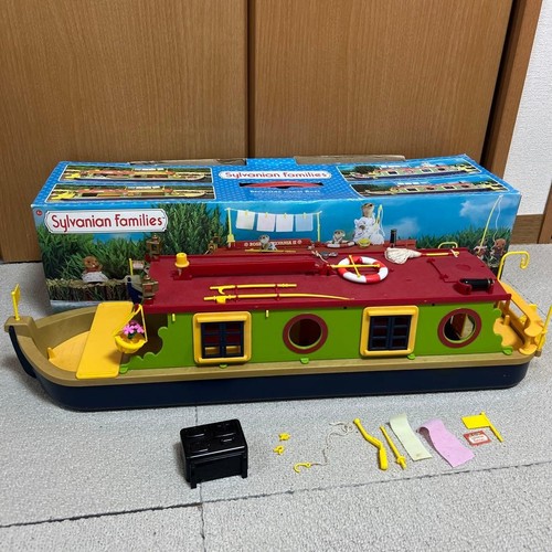 Sylvanian families canal boat - sylvanian,