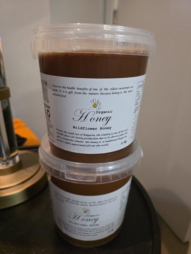 5kg wildflower honey - 1.5kg, 100%