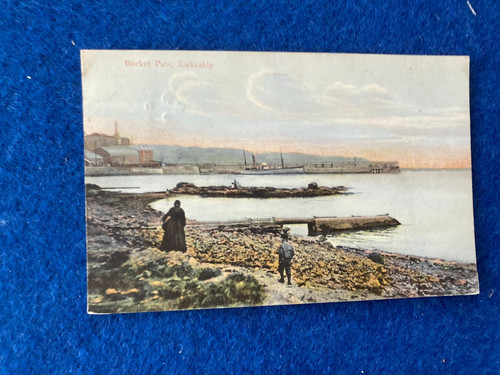 Kirkcaldy vintage postcard - , =