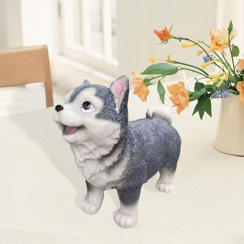 Cute dog statue standing - dog,