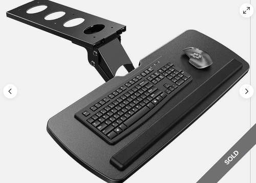 Huanuo under desk keyboard - desk,