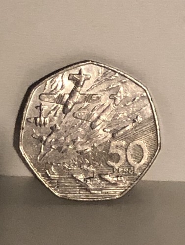 Rare only 50p coin - 50p,