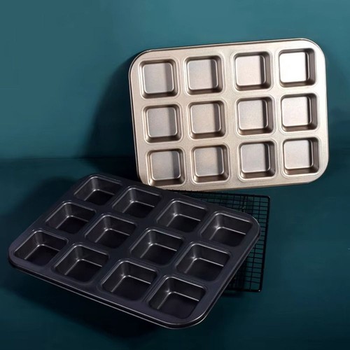 Square shape muffin tin - square,