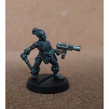 Necromunda C Ratskin Brave Uzi / Club Conversion Metal Warhammer GW