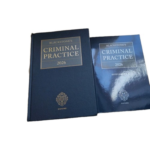 Blackstone criminal - blackstone’s,