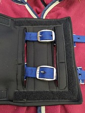 Stable rug buckle guard, rug buckle protector, horse rug guard. Surcingle guard