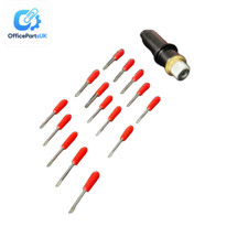 Long Life 45 Degree Blade and Holder Kit 16Pcs For use in MIMAKI Cutter Plotter