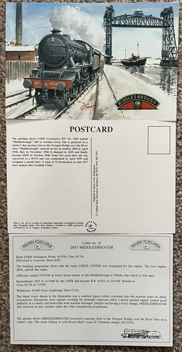 Middlesbrough football train - middlesbrough,