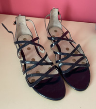 BODEN Navy Blue Leather