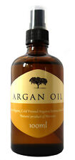 ARGAN OIL 100% Cold Pressed Pure Certified Organic Moroccan Argan Oil 100ml 