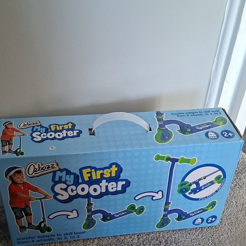 Ozbozz first scooter blue - first,
