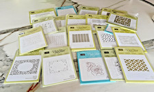Stampin Up Sizzix Big Shot Embossing Folders for card making