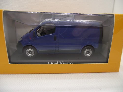 Opel vivaro in blue - 1/43,