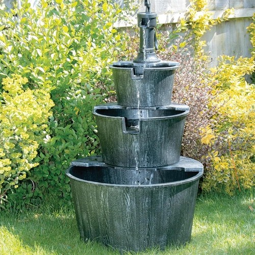 Tier antique silver barrel - tier,