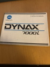 Minolta Dynax 7000i Camera