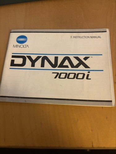 Minolta dynax 7000i - dynax,