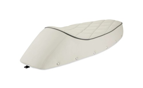 Vespa lml 2t seat white - vespa,