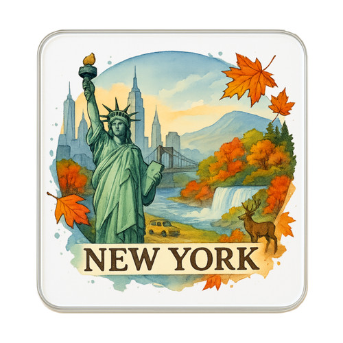 New york usa fridge magnet - fridge,