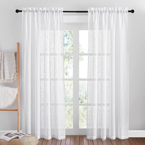 Pony dance white curtains - pony,