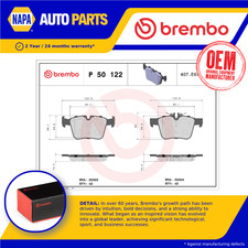 Brake Pads Set fits MERCEDES