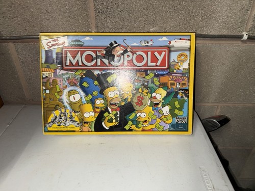 The simpsons monopoly board - simpsons,