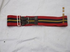 Stable Belt: Royal Artillery, Coloured 90cm Long Paddock, 75mm