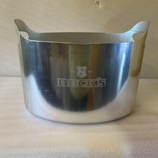 Becks Beer Silver Bucket Ice &
