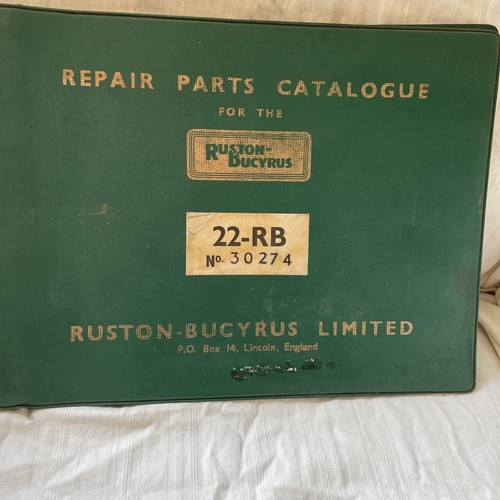 Ruston bucyrus repair - 22-rb,