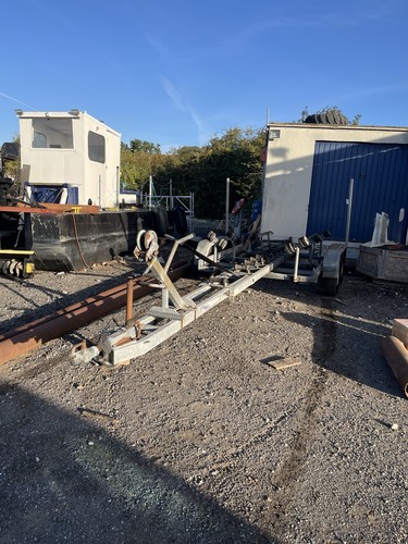 Boat trailer braked - boat,