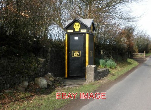 Photo telephone box at - photo,