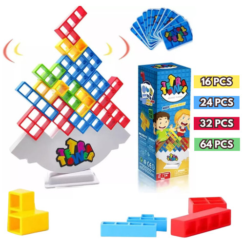 64pcs tetra tower balance - tetra,