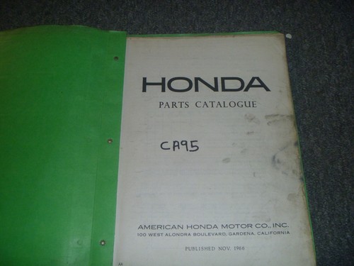 1959 1962 honda ca95 benly - honda,