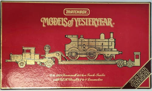 Models yesteryear ys16 1929 - models, of