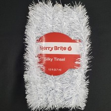 Merry Brite White Tinsel