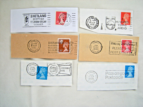 Postmarks lerwick shetland - postmarks.,