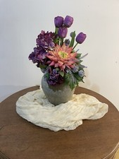 Artificial Flowers in Vase