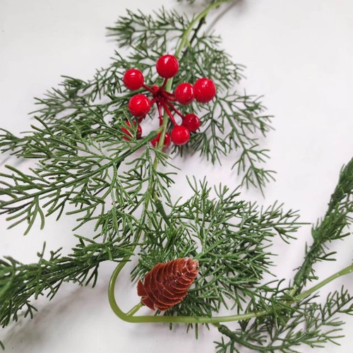 75m pine berry vine garland - vine,
