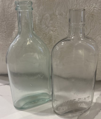 Antique liquor bottles - 2,