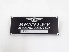 Data Plate For Vintage Classic